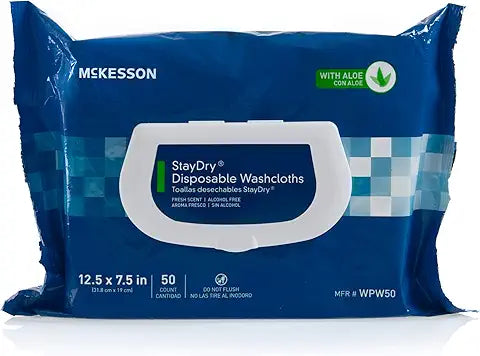 Adult Care Wipes- Gentle & Durable